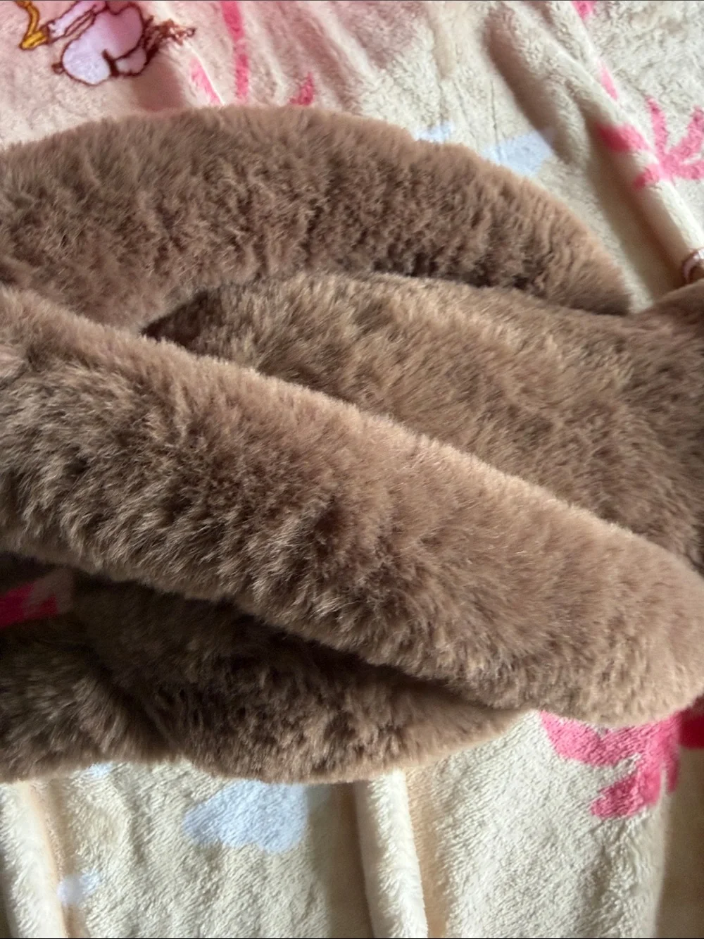PillowFort Plush Brown Teddy Bear Stuffed Animal Soft Comfort Toy Kids Baby